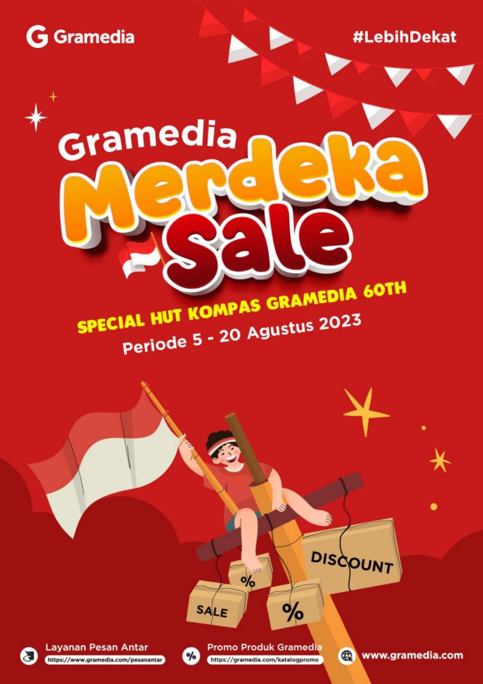 Katalog Gramedia Merdeka Sale 2023