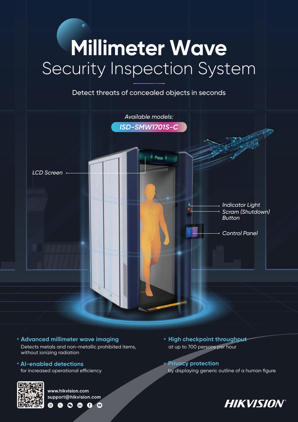 Flyer Millimeter Wave Security Inspection System