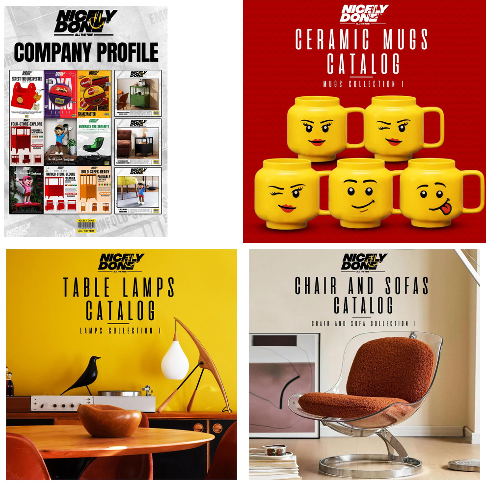 NICELY DONE PRODUCT CATALOGUES