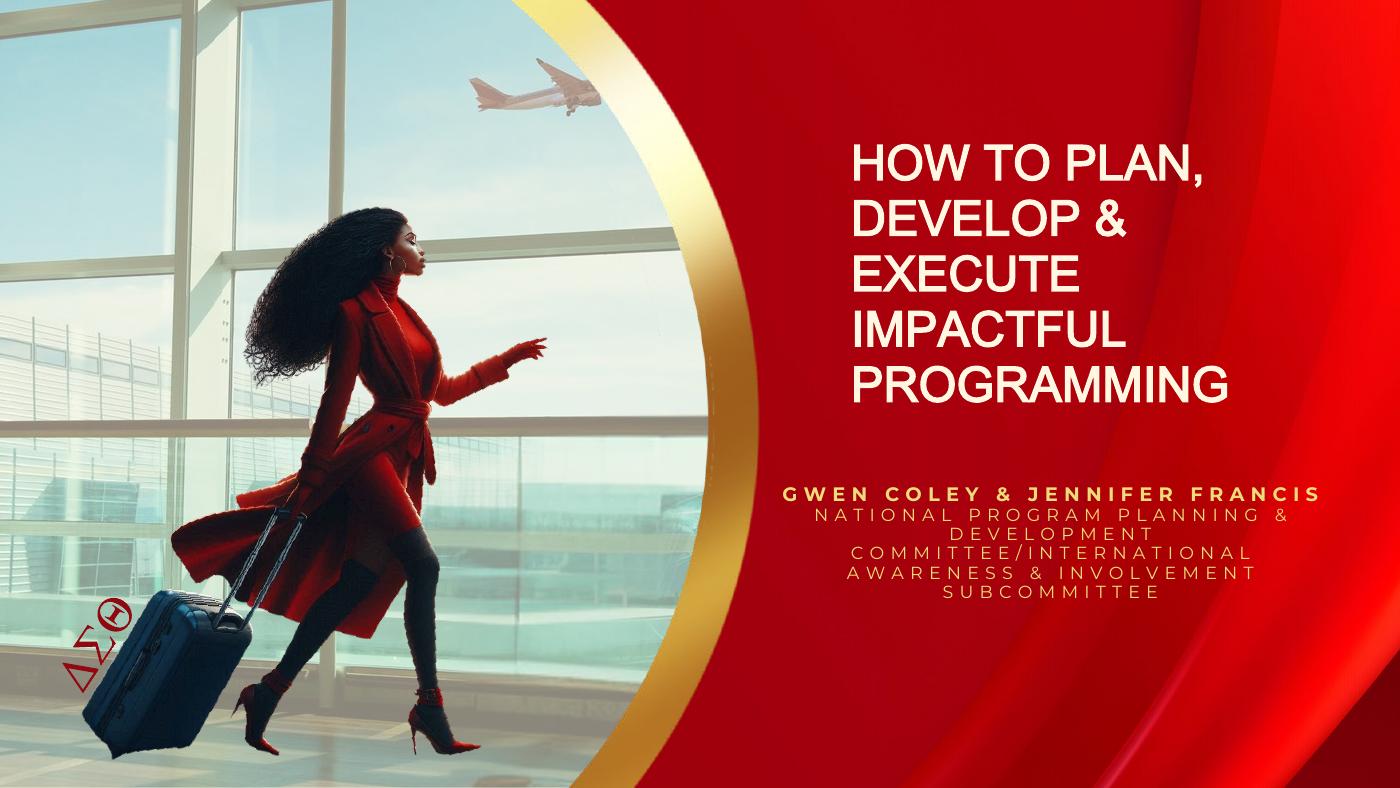 How To Plan, Develop & Execute Impactful Programming