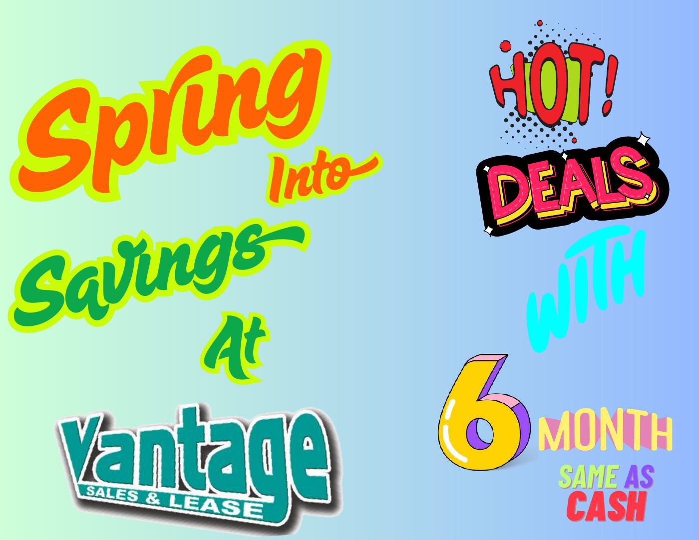 Spring into Savings