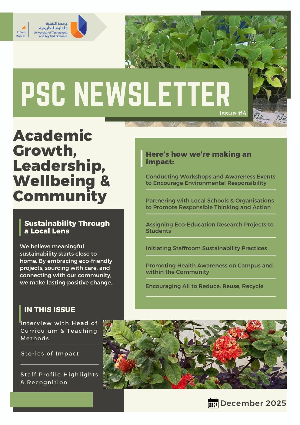 PSC Newsletter Issue 4 | PDF to Flipbook