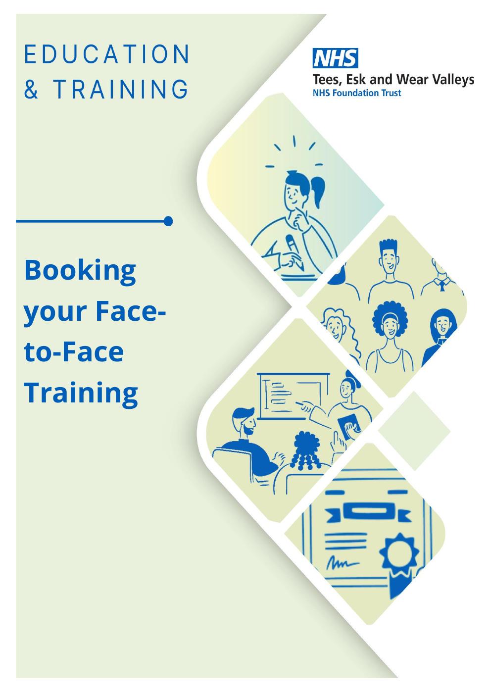Booking your Face to Face Training