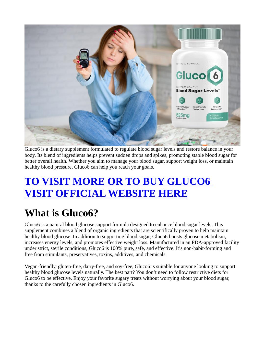 Gluco6 Reviews And Complaints Consumer Reports