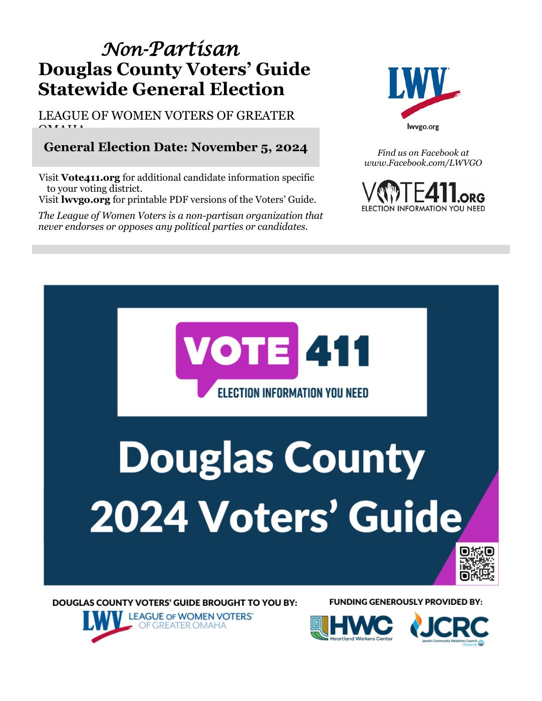 LWVGO 2024 Douglas County Voter's Guide | PDF to Flipbook