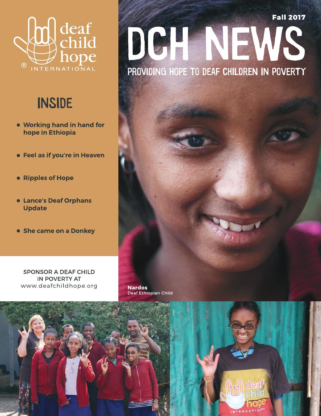 Deaf Child Hope 2017 Newsletter | PDF to Flipbook