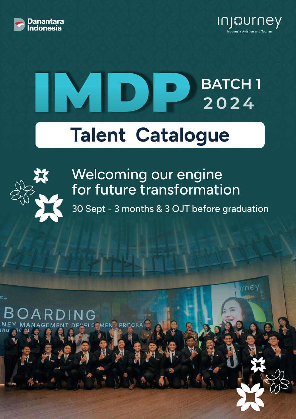 IMDP Talent Catalogue: | PDF to Flipbook