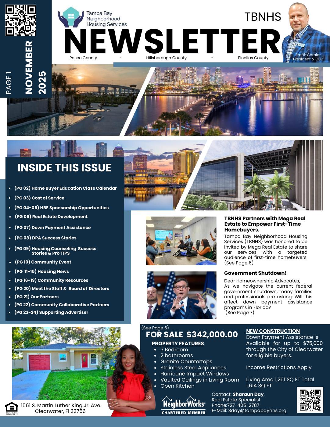 TBNHS November 2025 Newsletter | PDF to Flipbook