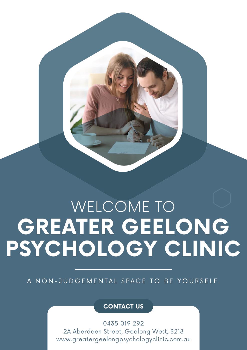 Greater Geelong Psychology Clinic Booklet