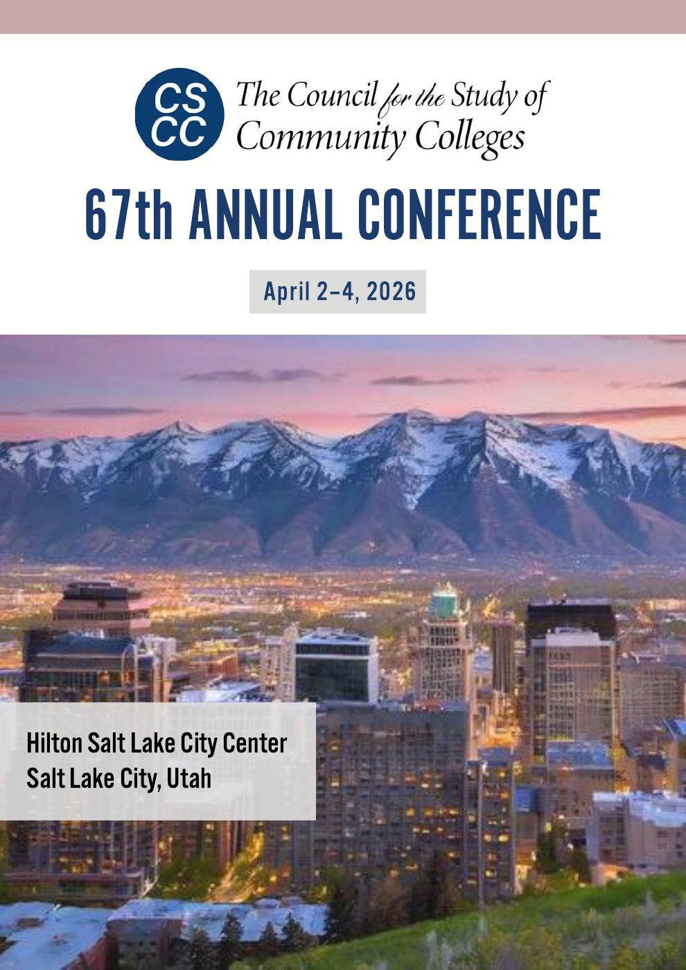 CSCC 2026 Conference Program