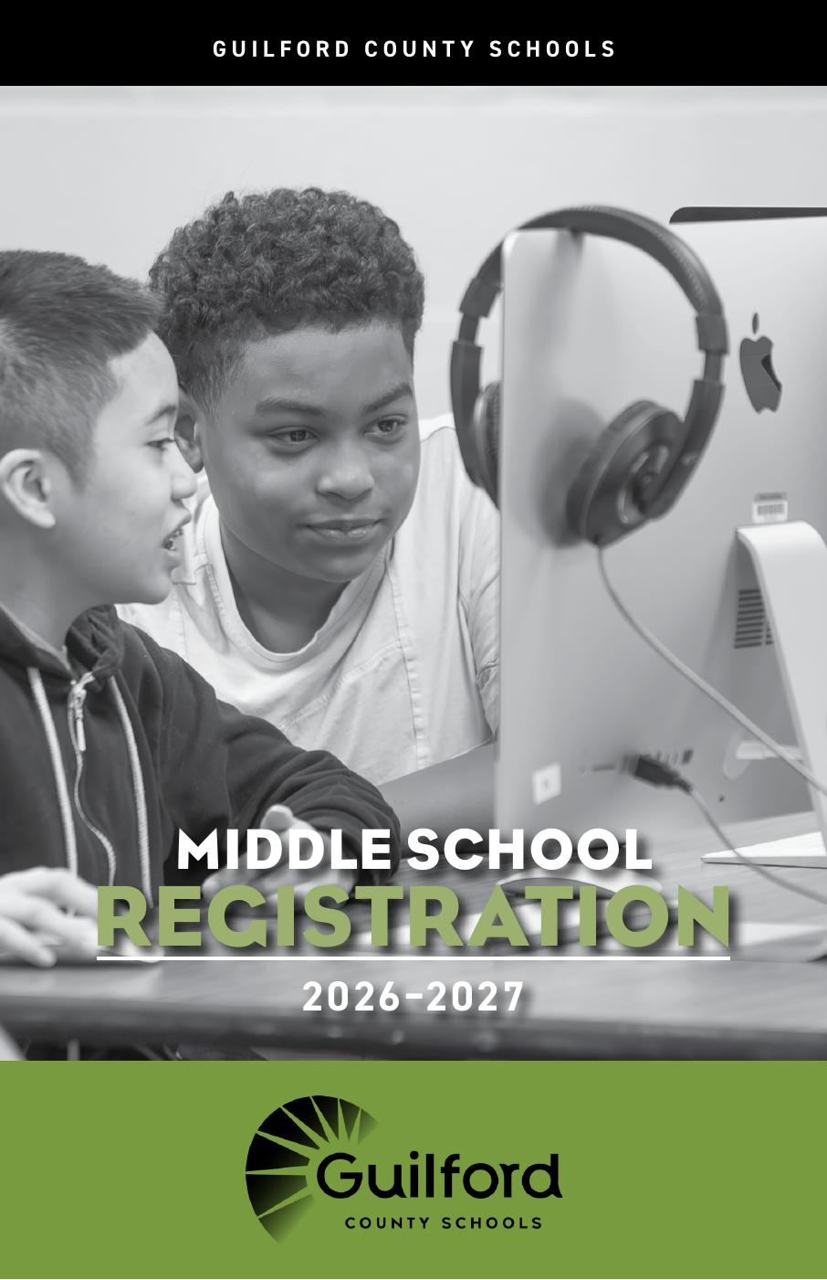 2026-27 Middle School Registration | PDF to Flipbook