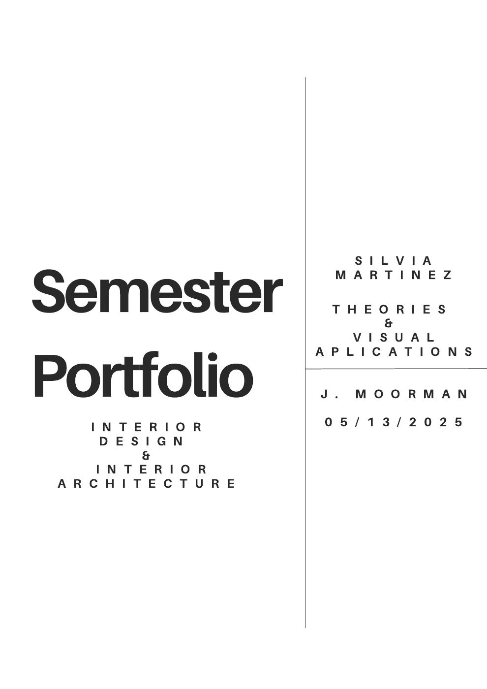 Semester Portfolio | PDF to Flipbook