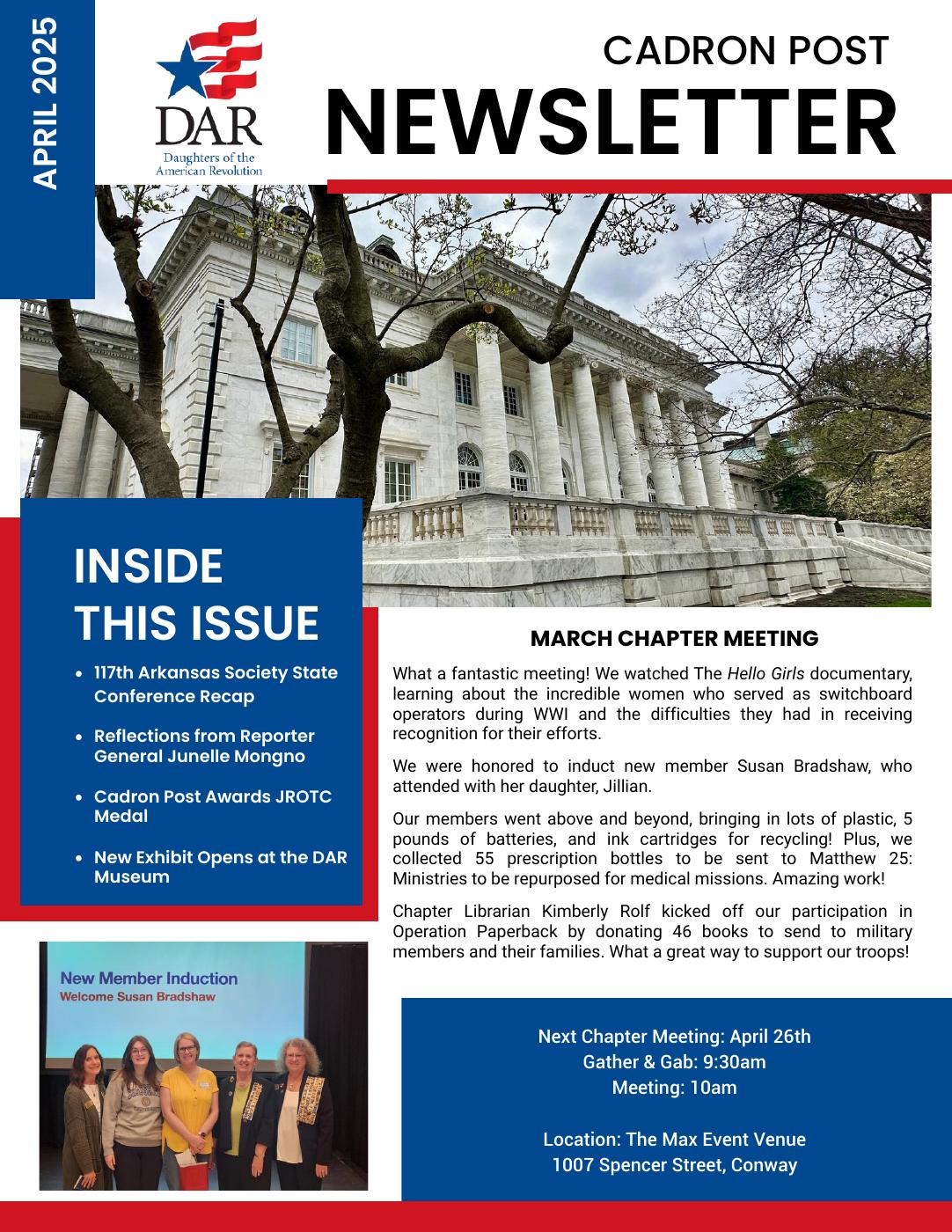 Cadron Post ASDAR Newsletter | PDF to Flipbook