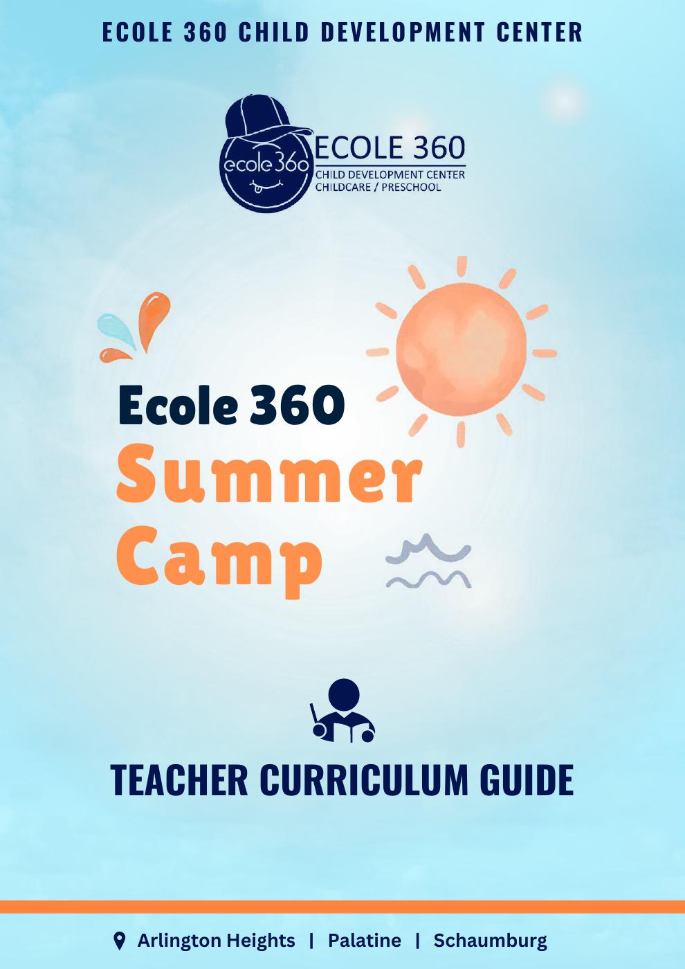 Ecole 360 - Summer Camp Curriculum 2026 | PDF to Flipbook