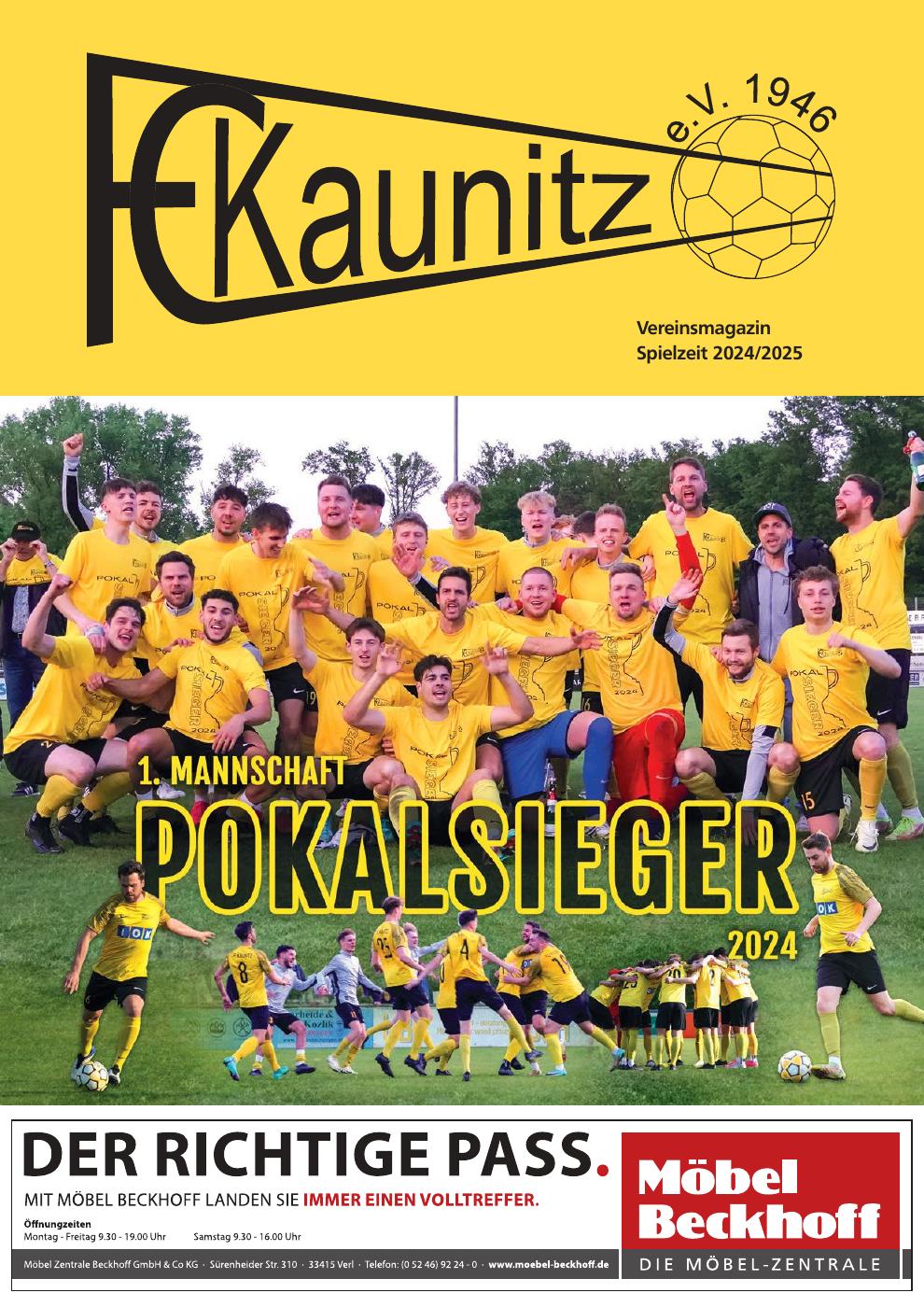 FC Kaunitz Vereinsmagazin 2024 | PDF to Flipbook