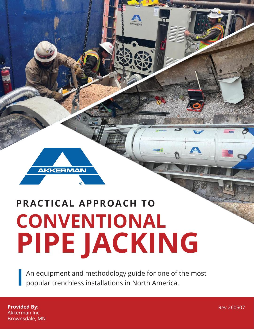Practical Approach to Conventional Pipe Jacking