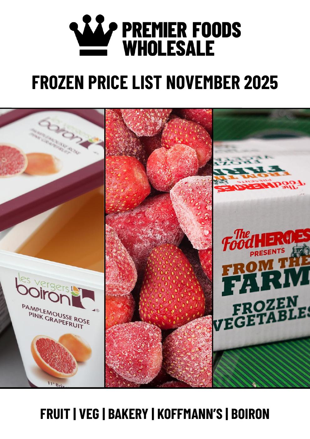 PFW Frozen Price List (Nov-25) | PDF to Flipbook