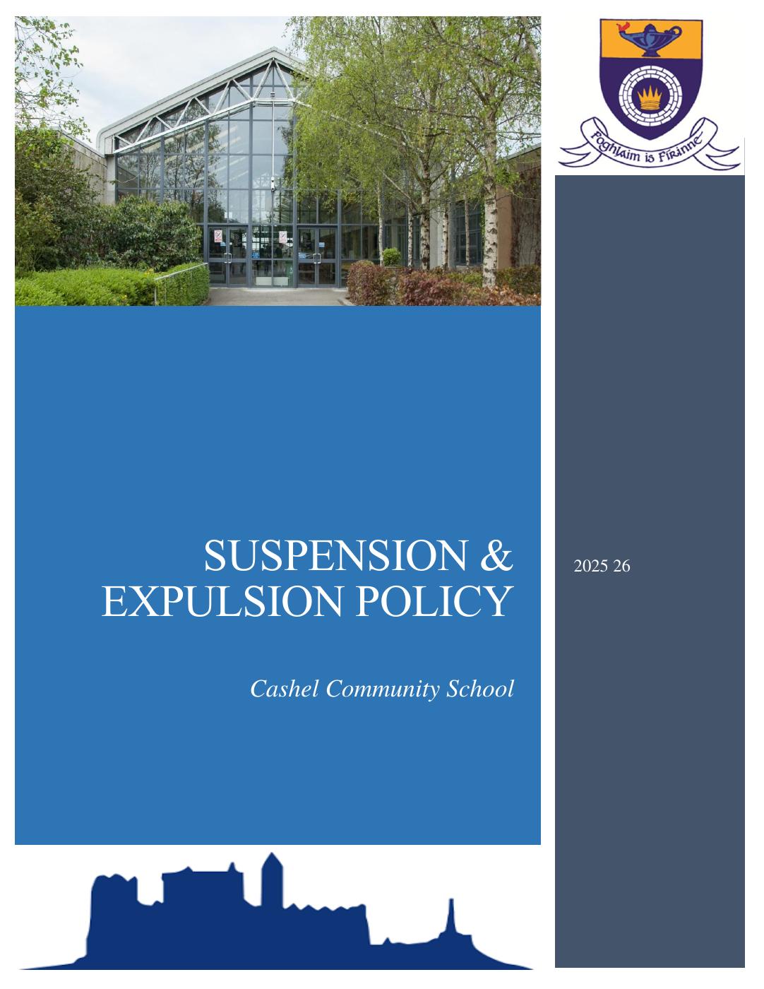 Suspension & Expulsion Policy | PDF to Flipbook
