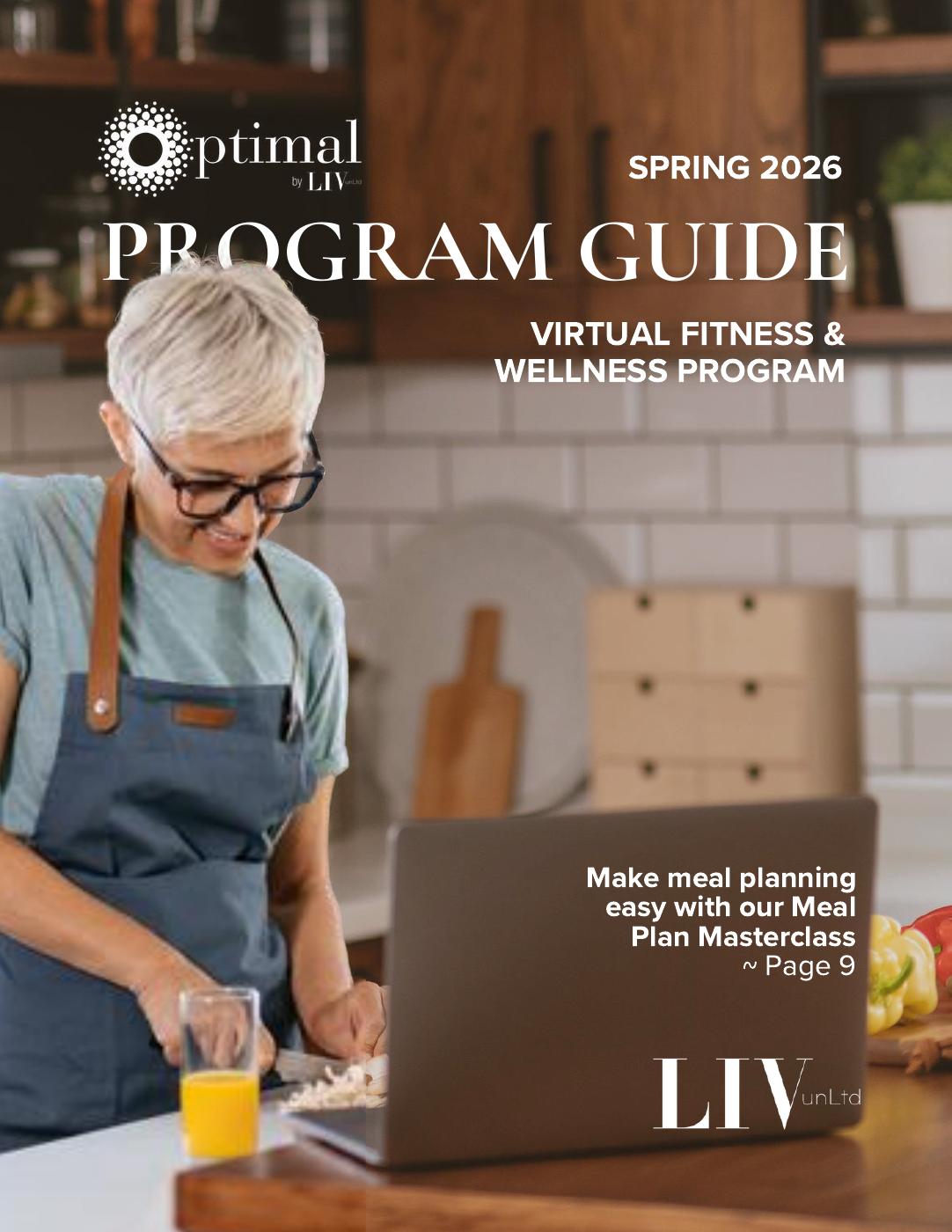 Spring 2026 Program Guide - Optimal