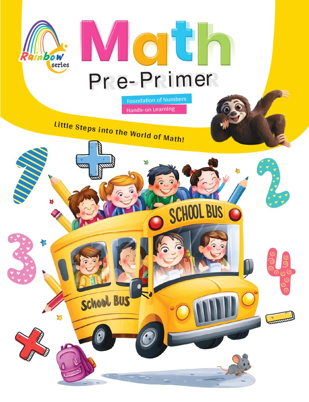 Rainbow Series- Math Pre Primer