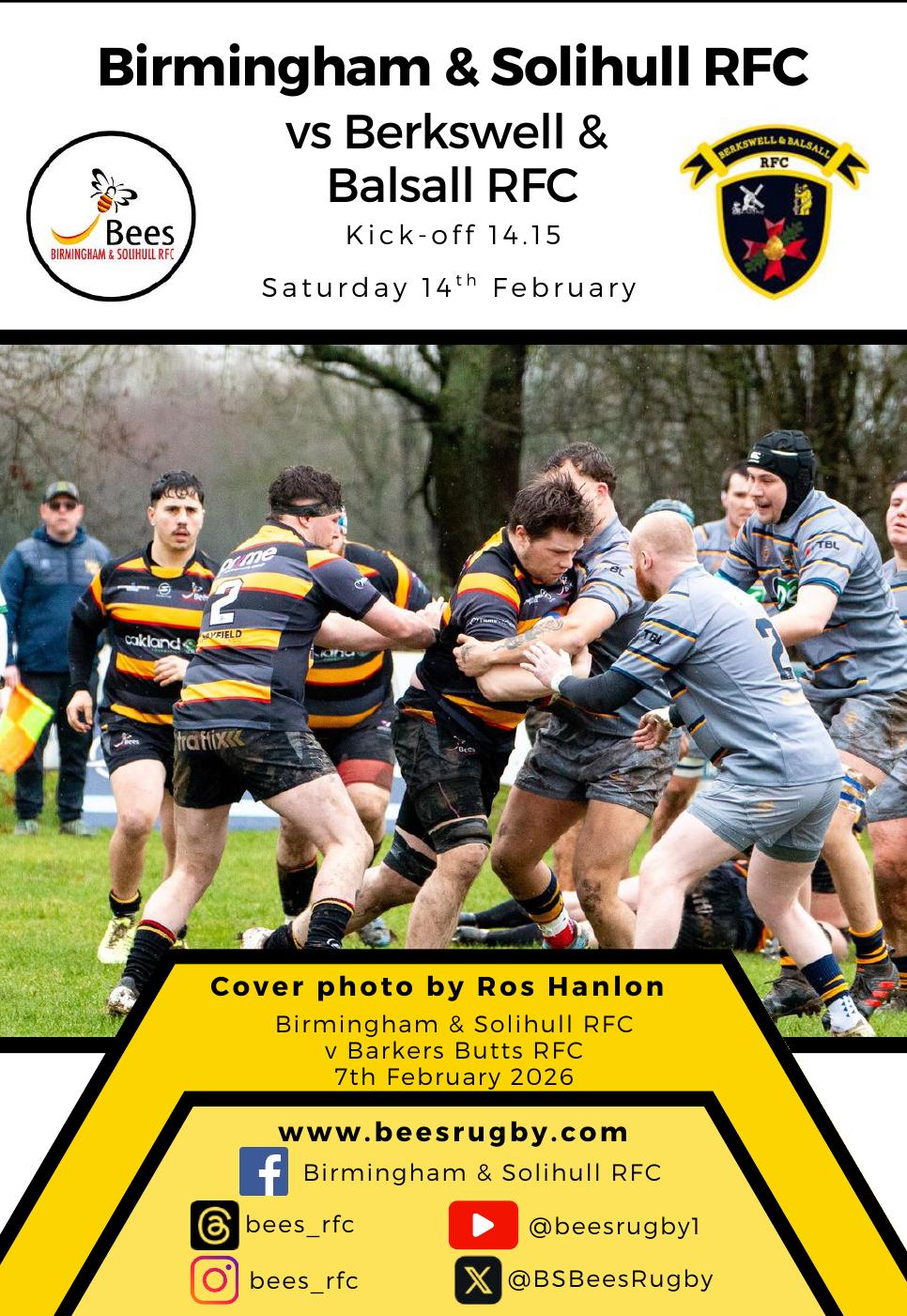 Birmingham & Solihull RFC v Berkswell & Balsall RFC | PDF to Flipbook