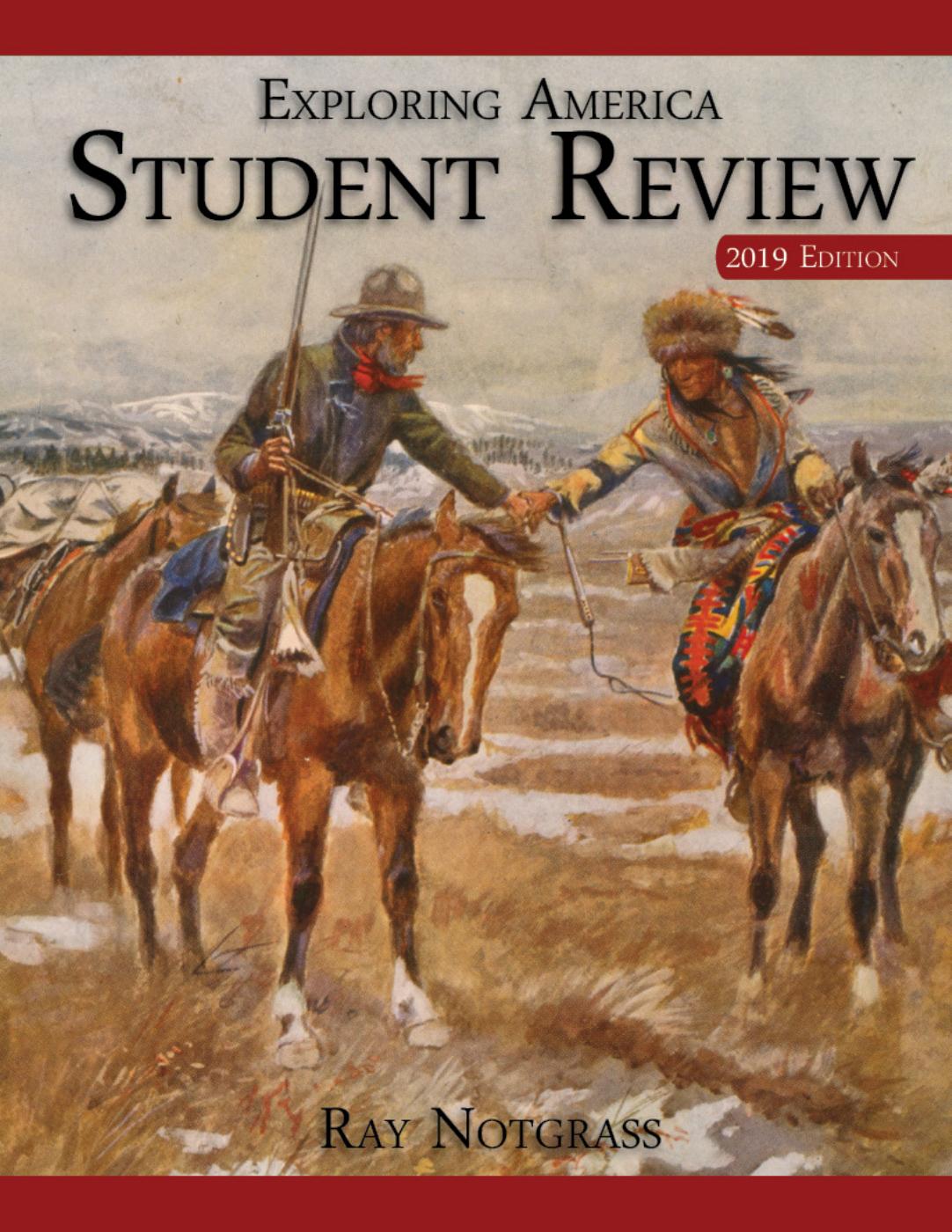 Exploring America Student Workbook