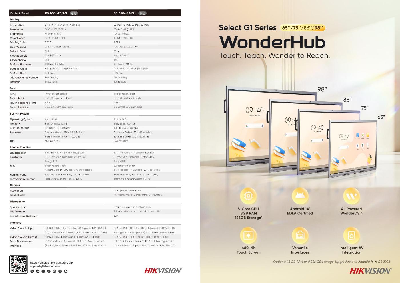 Leaflet_Wonderhub Select G1 Series_260331