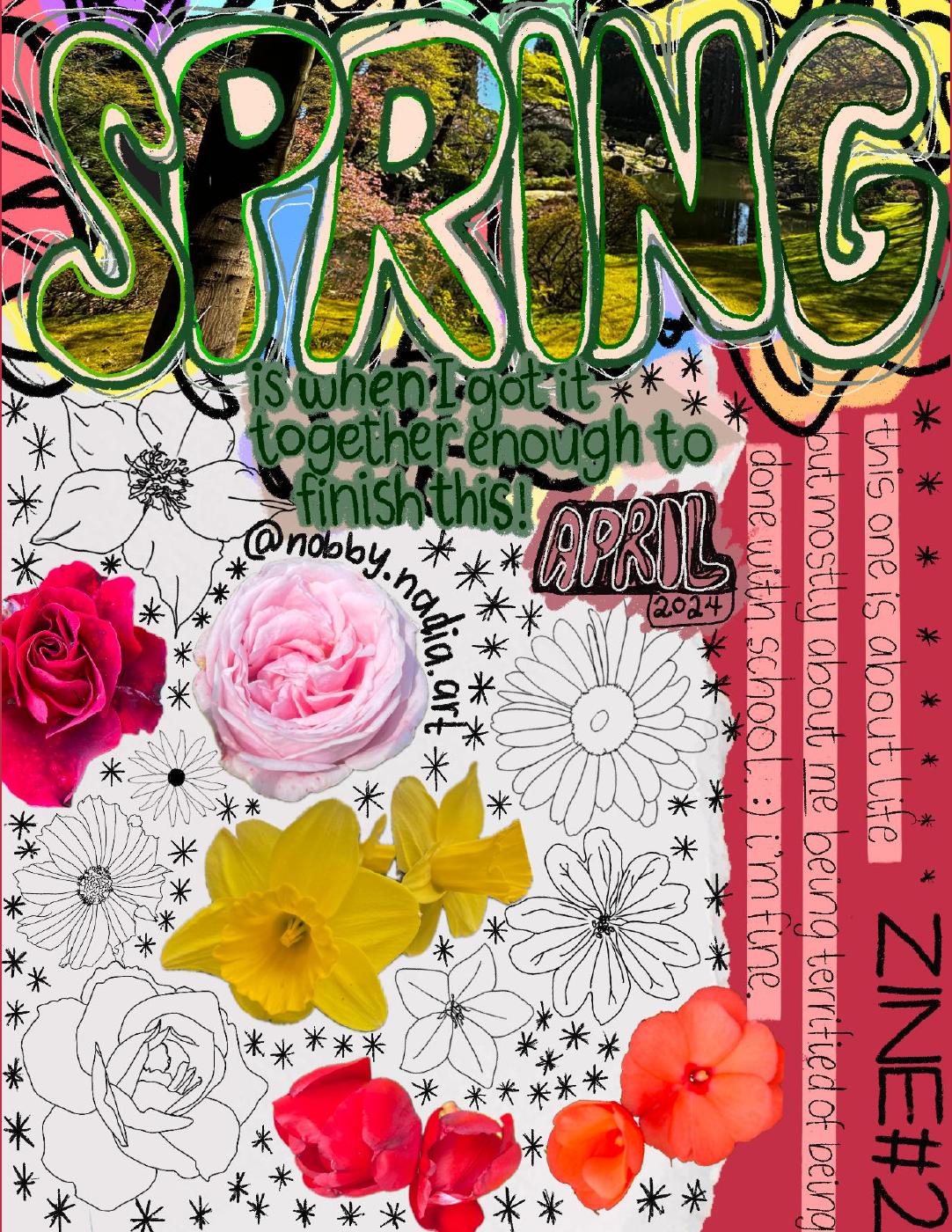 Spring Zine | PDF to Flipbook