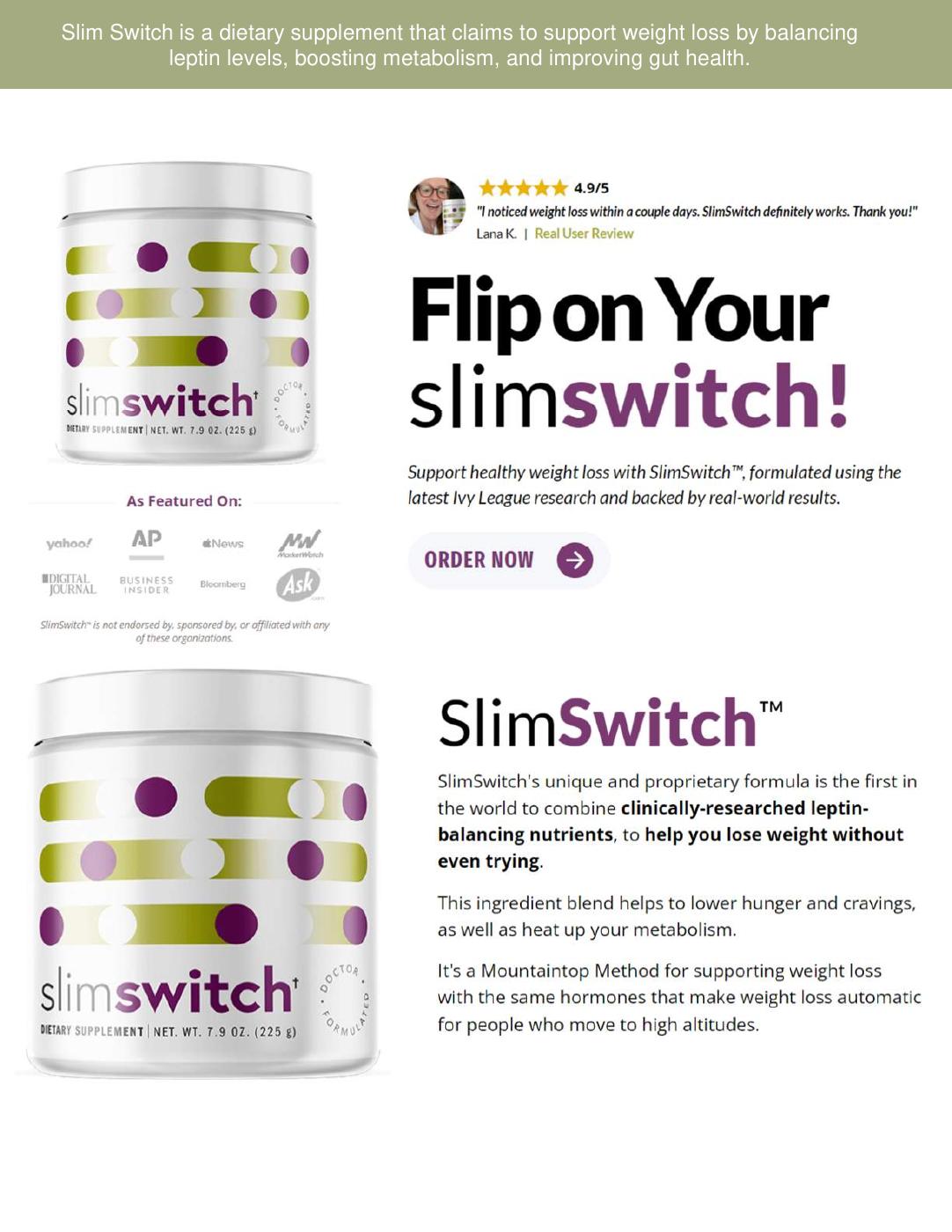 Slimming Chocolate Com Reviews Consumer Reports SlimSwitch Reviews Consumer Reports
