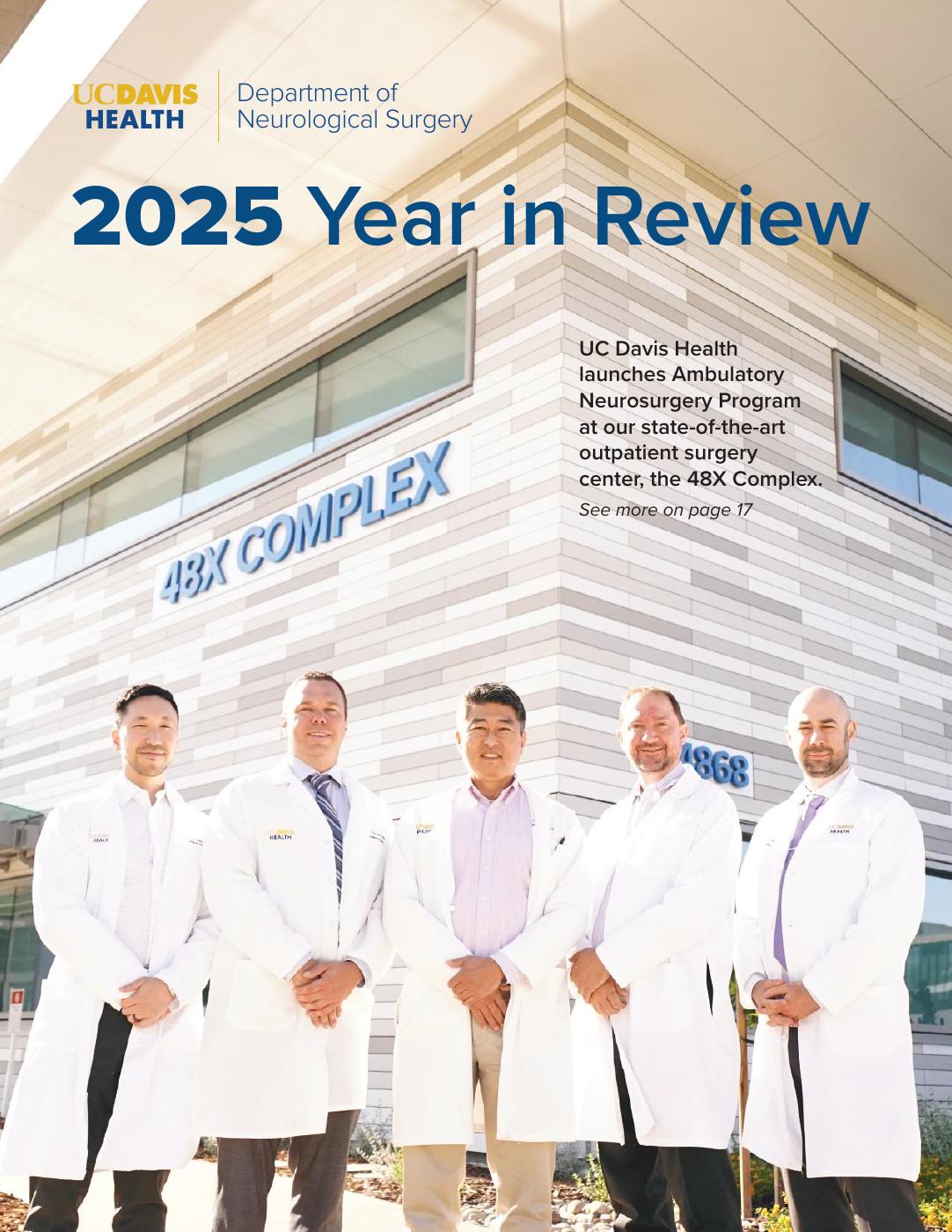 2025 Year in Review - UC Davis Department of Neurological Surgery