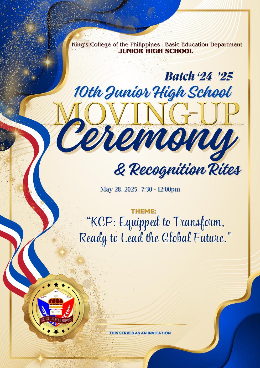 10th JHS Moving Up and Recognition Rites | PDF to Flipbook
