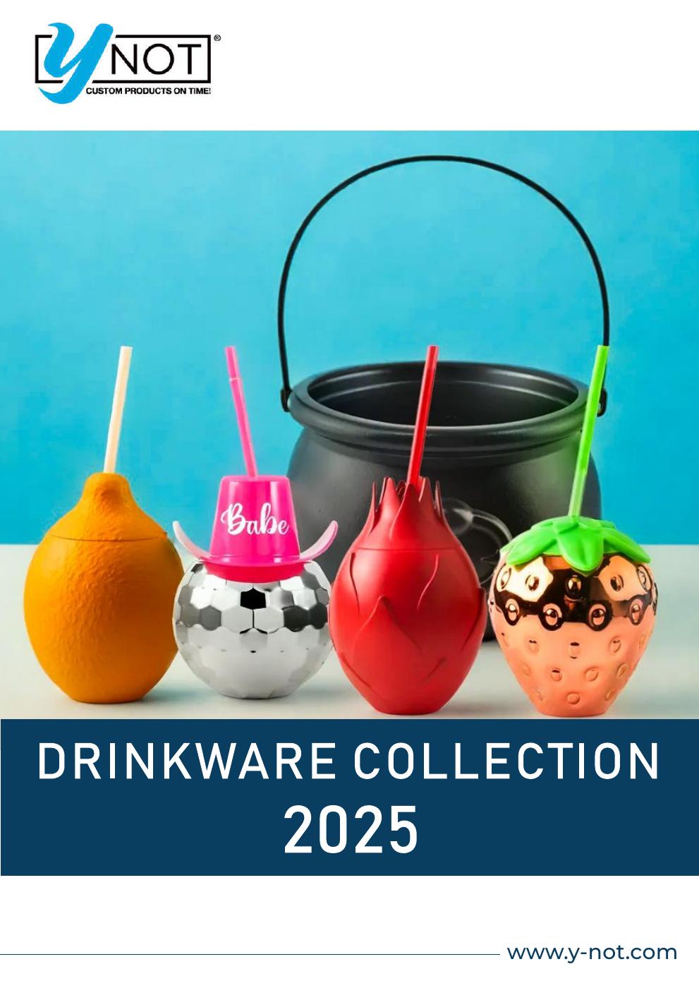 Y-Not Drinkware Collection cover