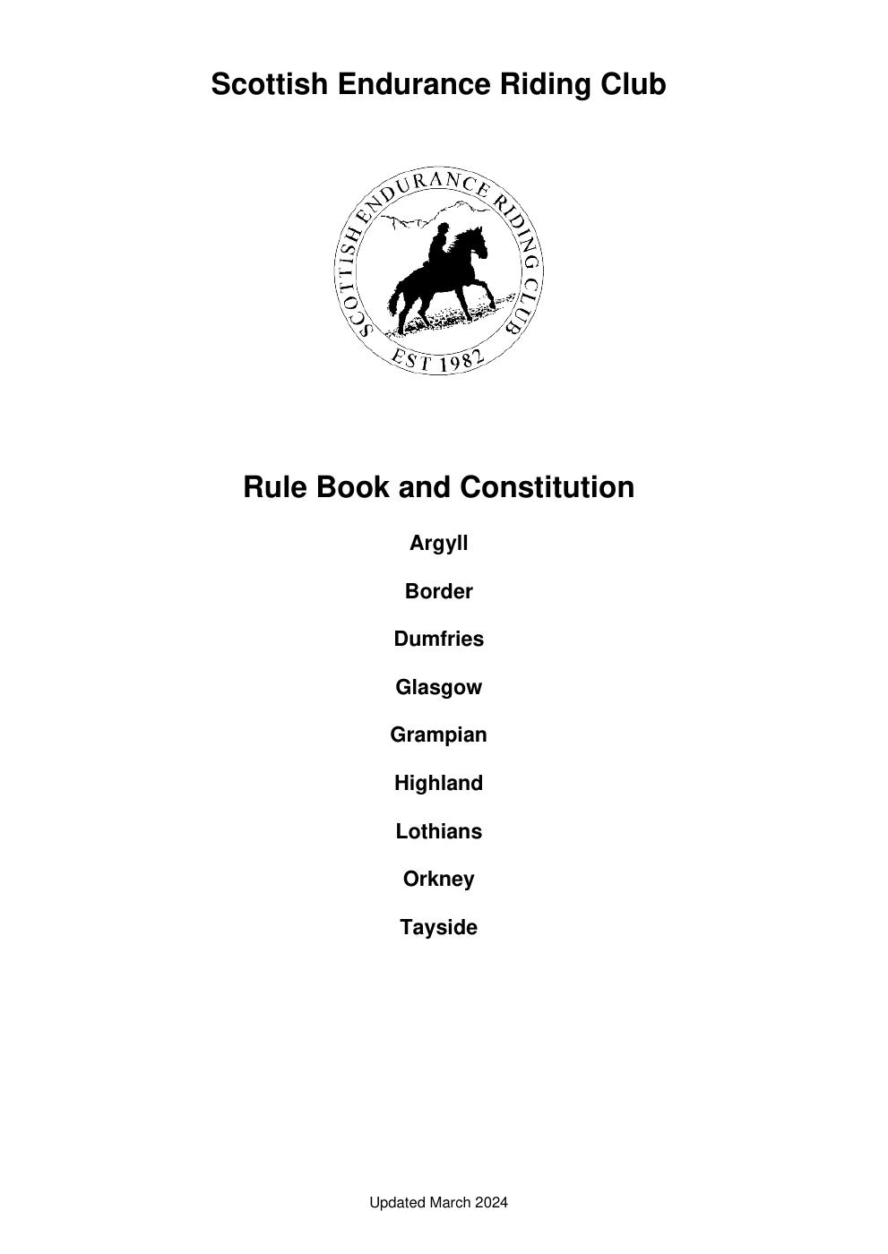 Scottish Endurance Riding Club | PDF to Flipbook