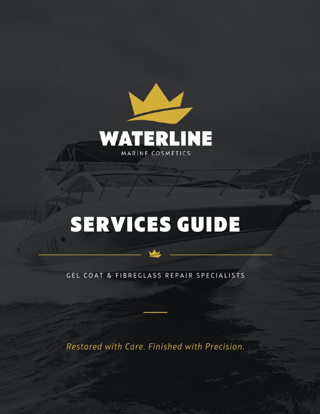 Waterline Services Guide cover