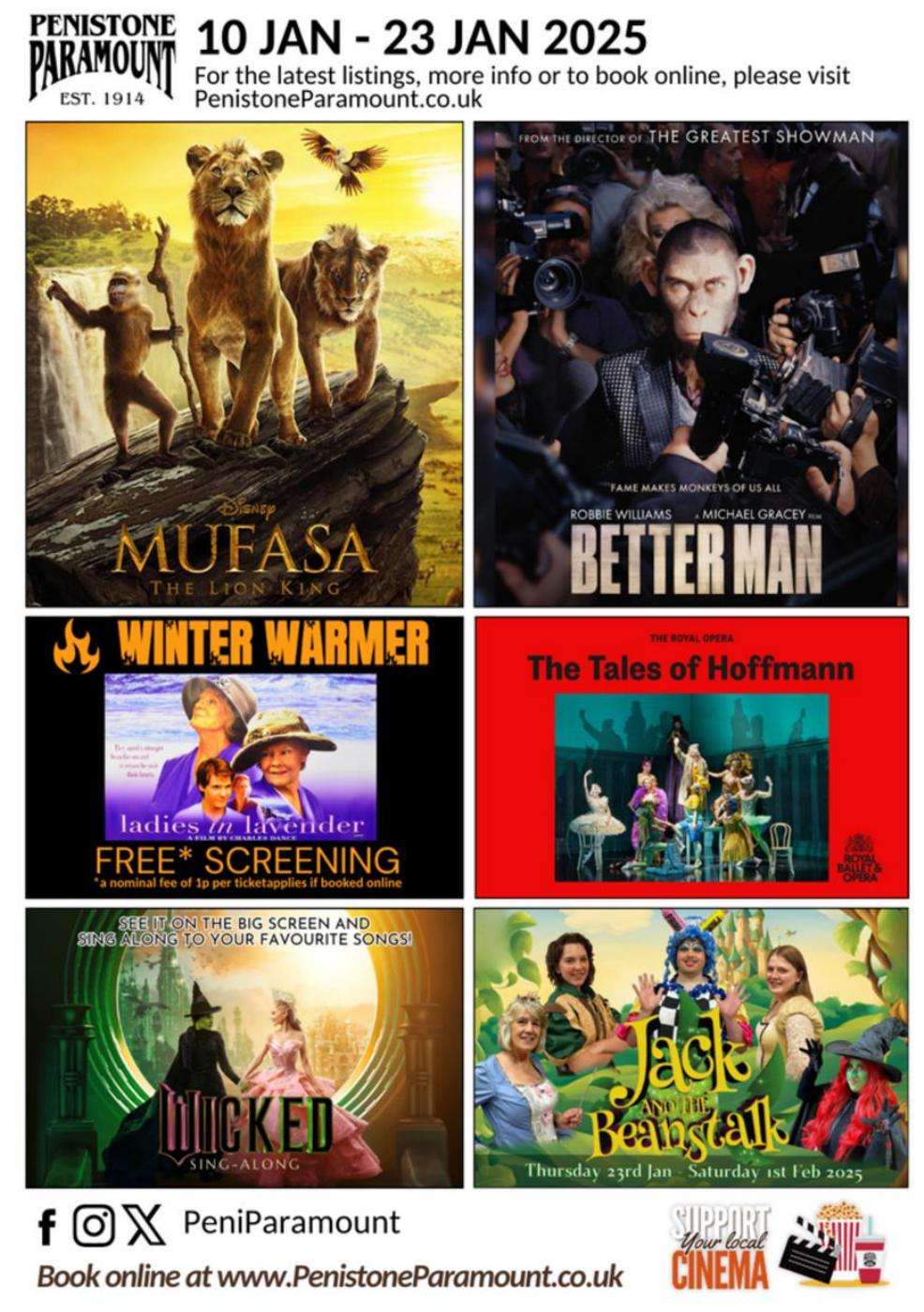 What's On 10 JAN 23 JAN 2025 PDF to Flipbook