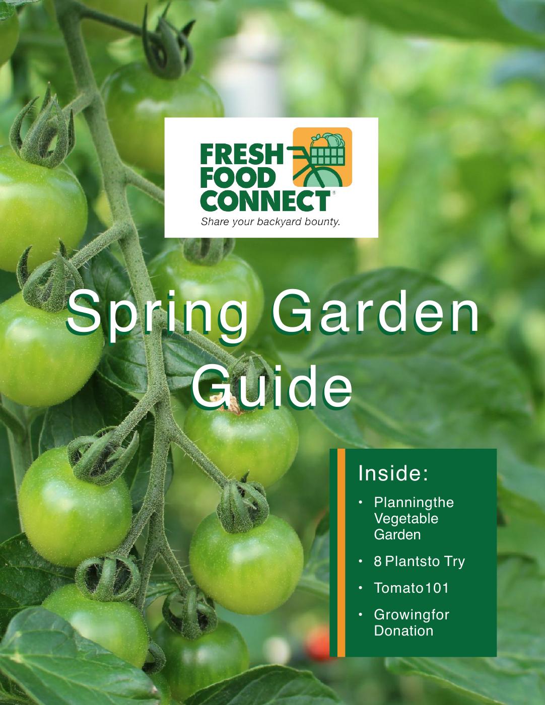 Spring Garden Guide - Fresh Food Connect | PDF to Flipbook