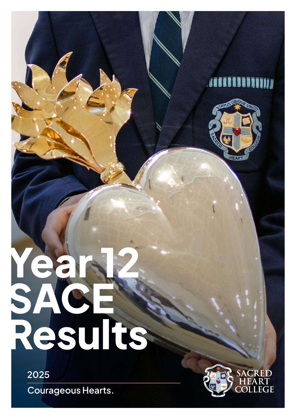 SHC Year 12 SACE Results 2025