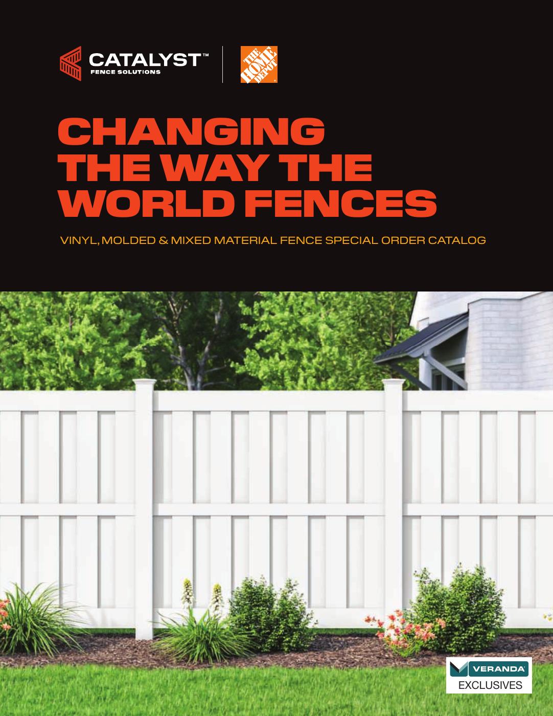 Catalyst 2026 THD Vinyl Fence Catalog