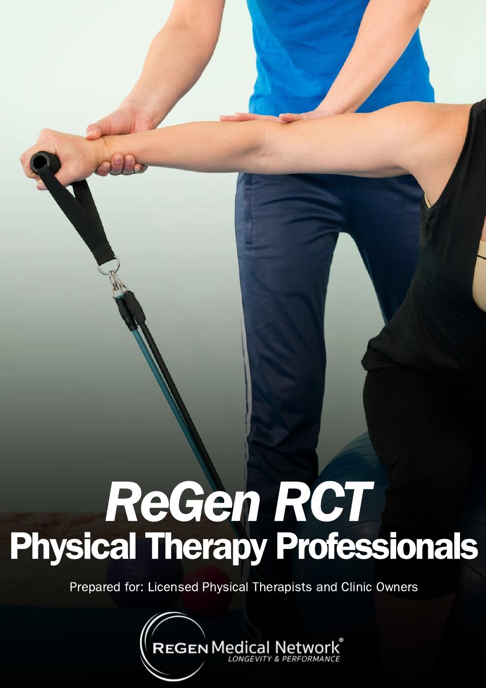 ReGen RCT for Physical Therapists