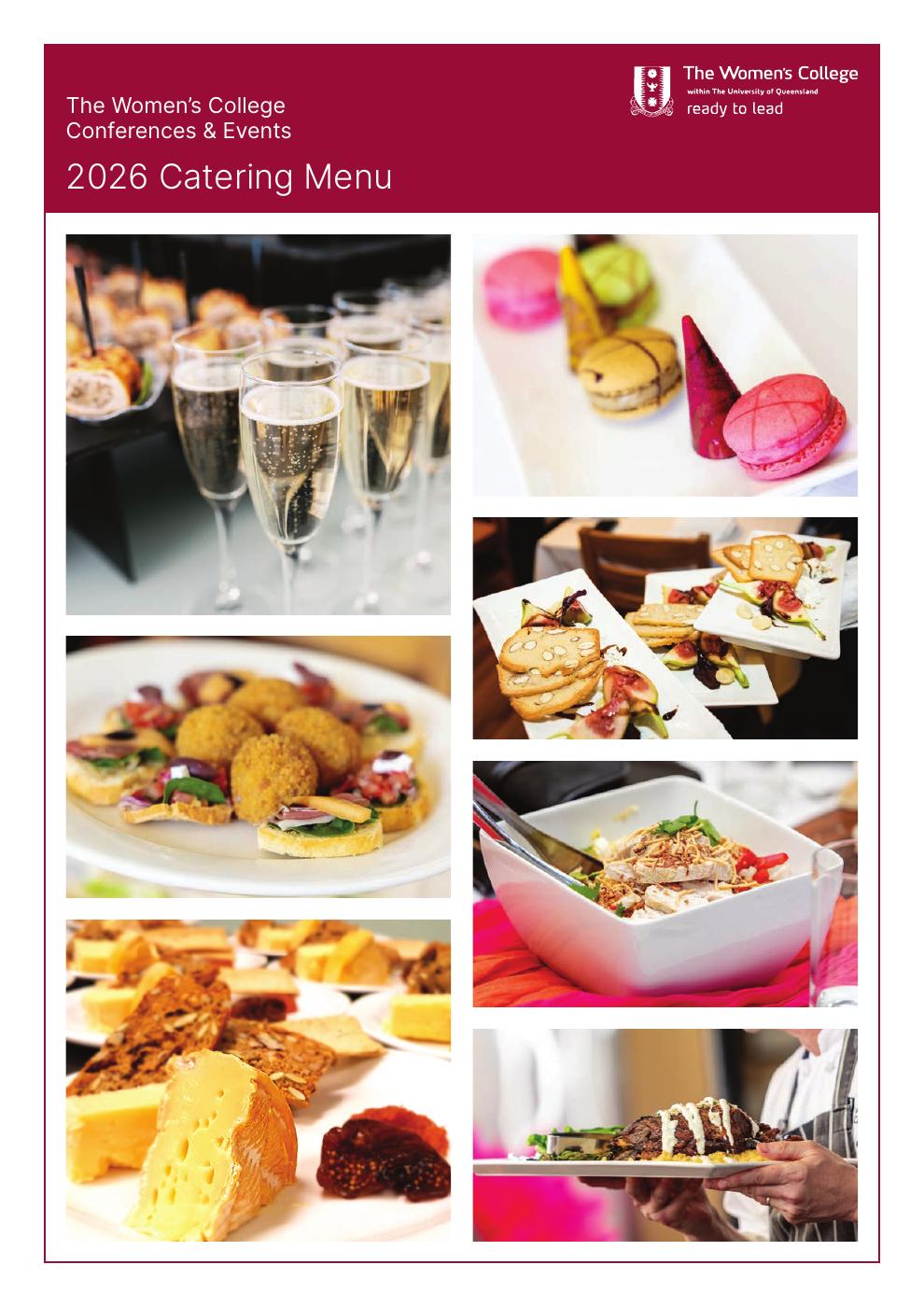 2026 Catering Menu