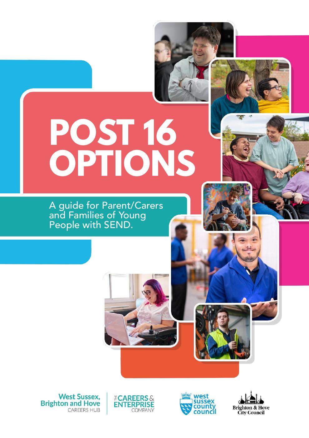 Post 16 Options - A guide for Parent Carers of Young People with SEND ...