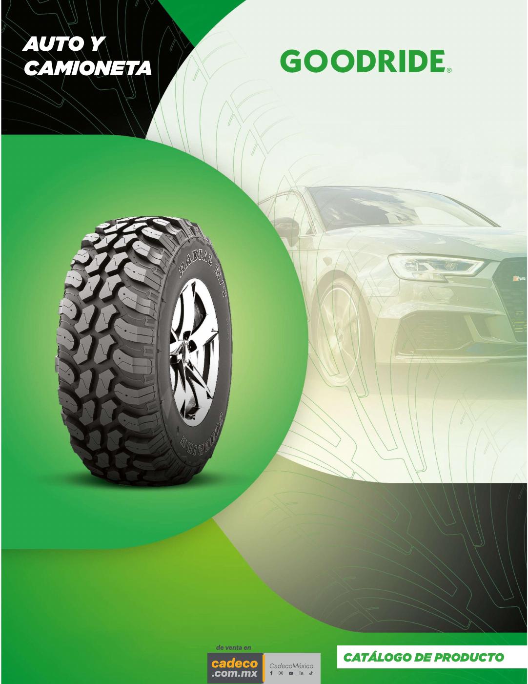 Neumáticos Automotrices - Goodride