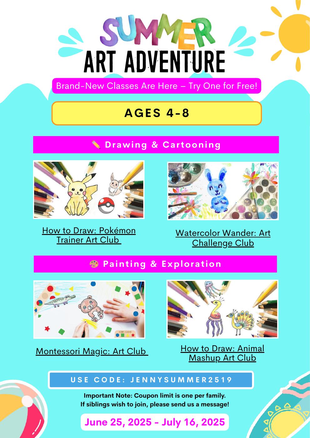 Summer Art Adventure | PDF to Flipbook
