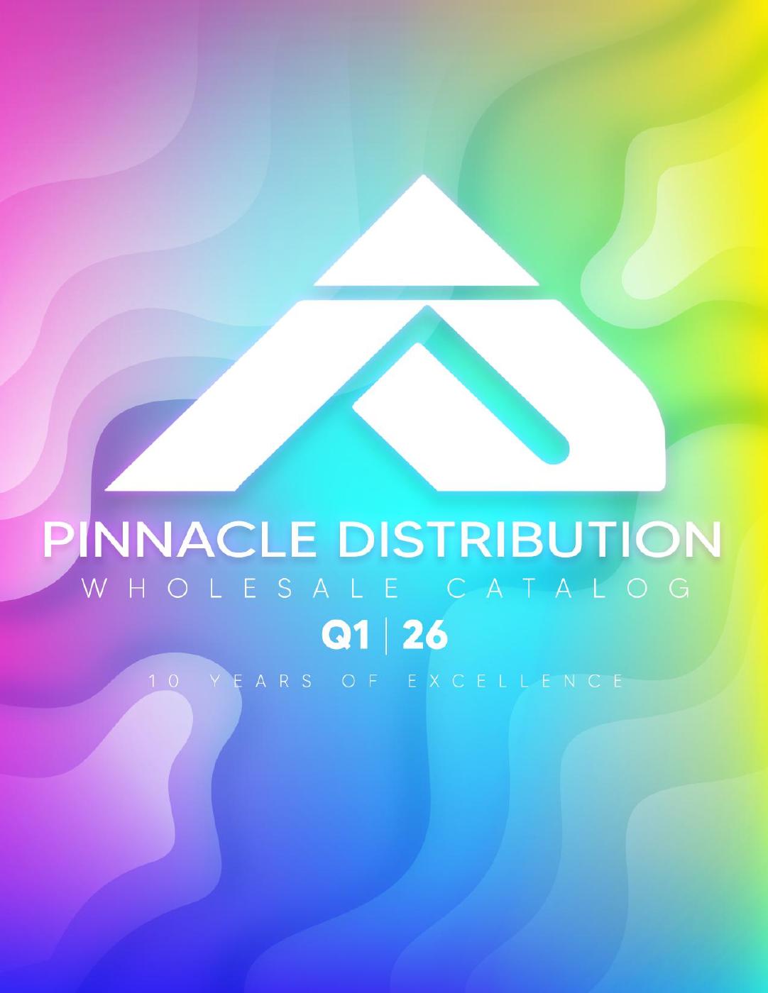 Pinnacle Distribution Wholesale Catalog - Q1 2026