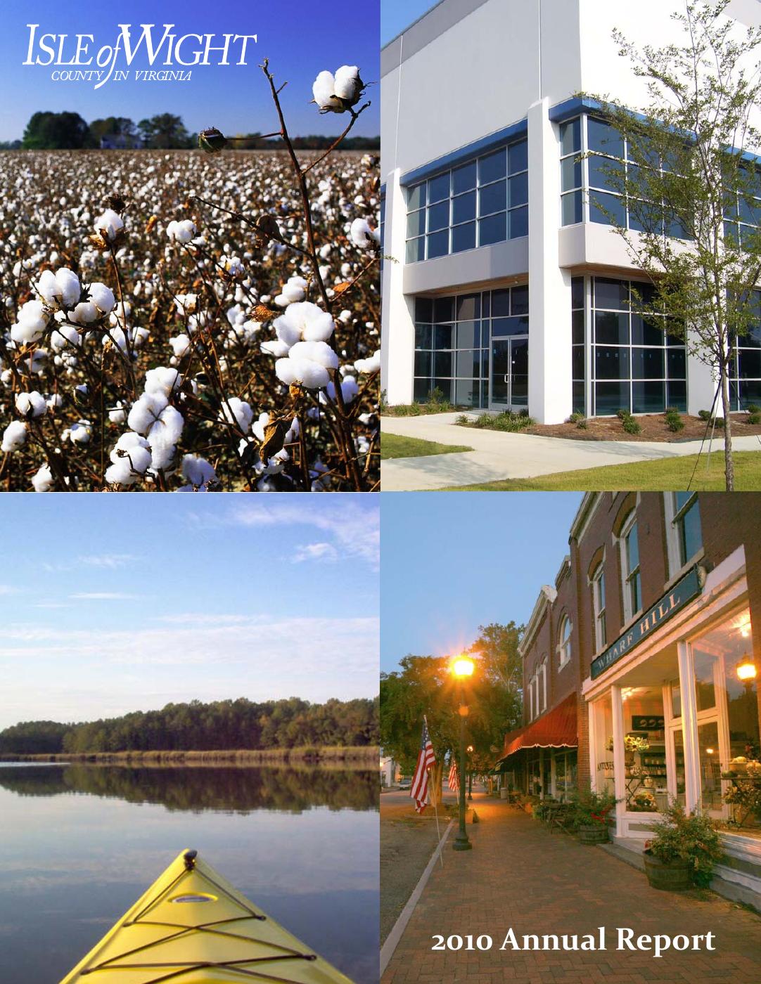 2010 Isle of Wight County Economic Development Annual Report