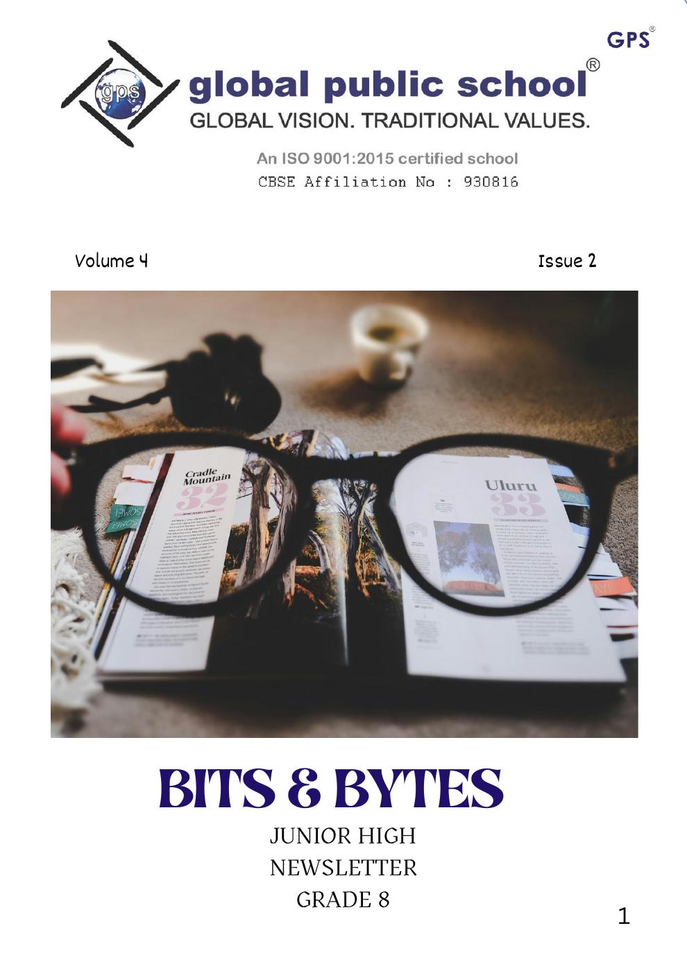 Bits & Bytes Grade 8 Volume 4 Issue 1