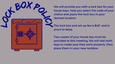 Lock Box Policy