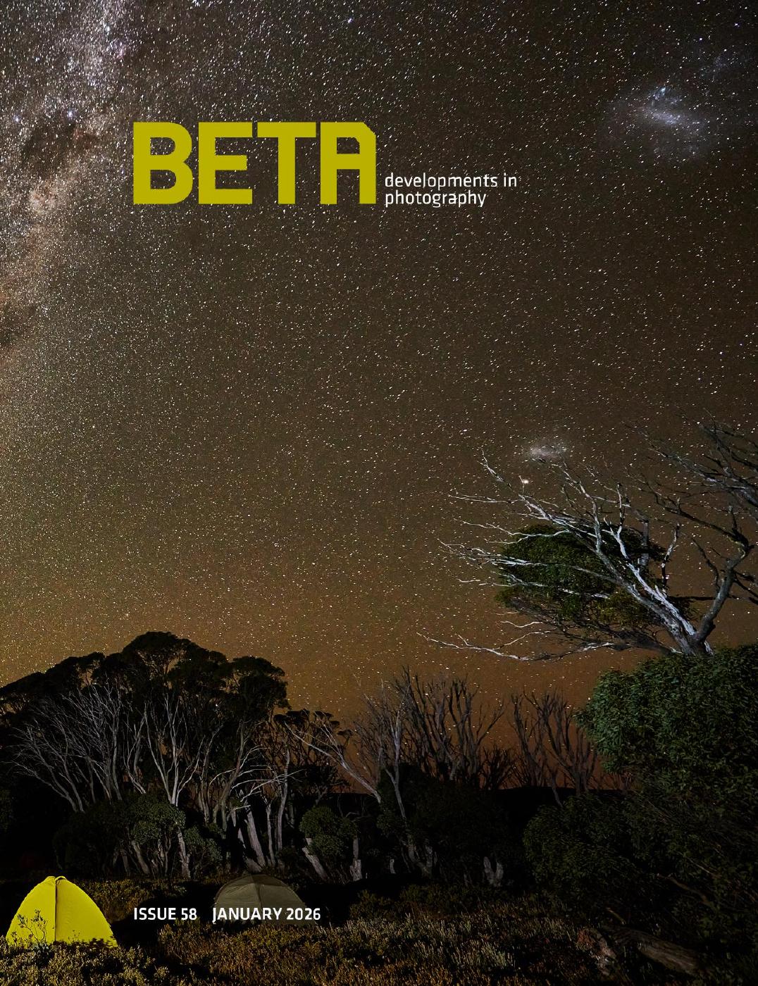 BETA developments in photography 58