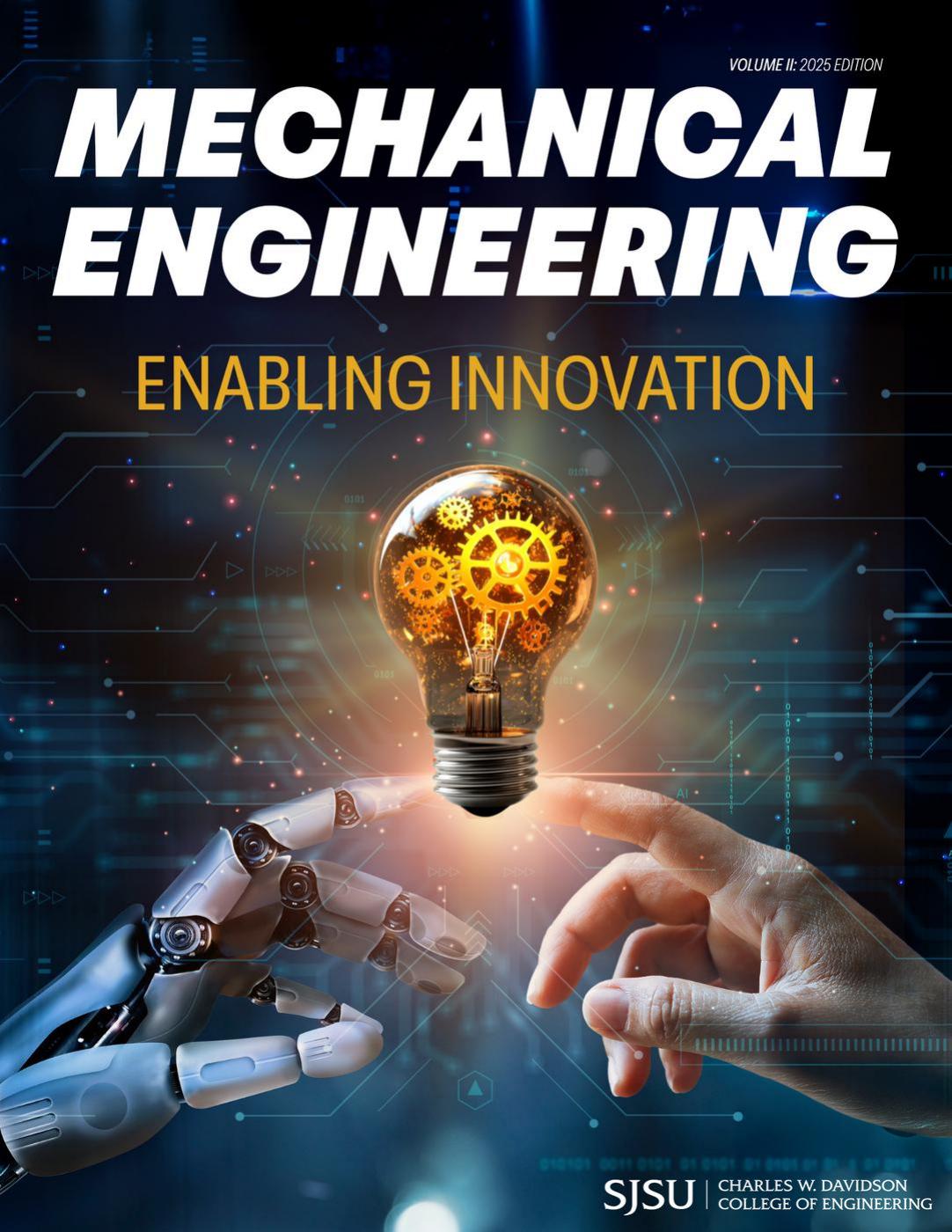 SJSU Mechanical Engineering 2025 Newsletter | PDF to Flipbook