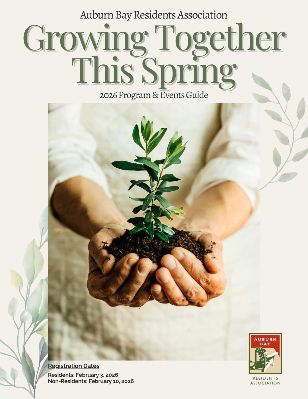 2026 Spring Program & Events Guide